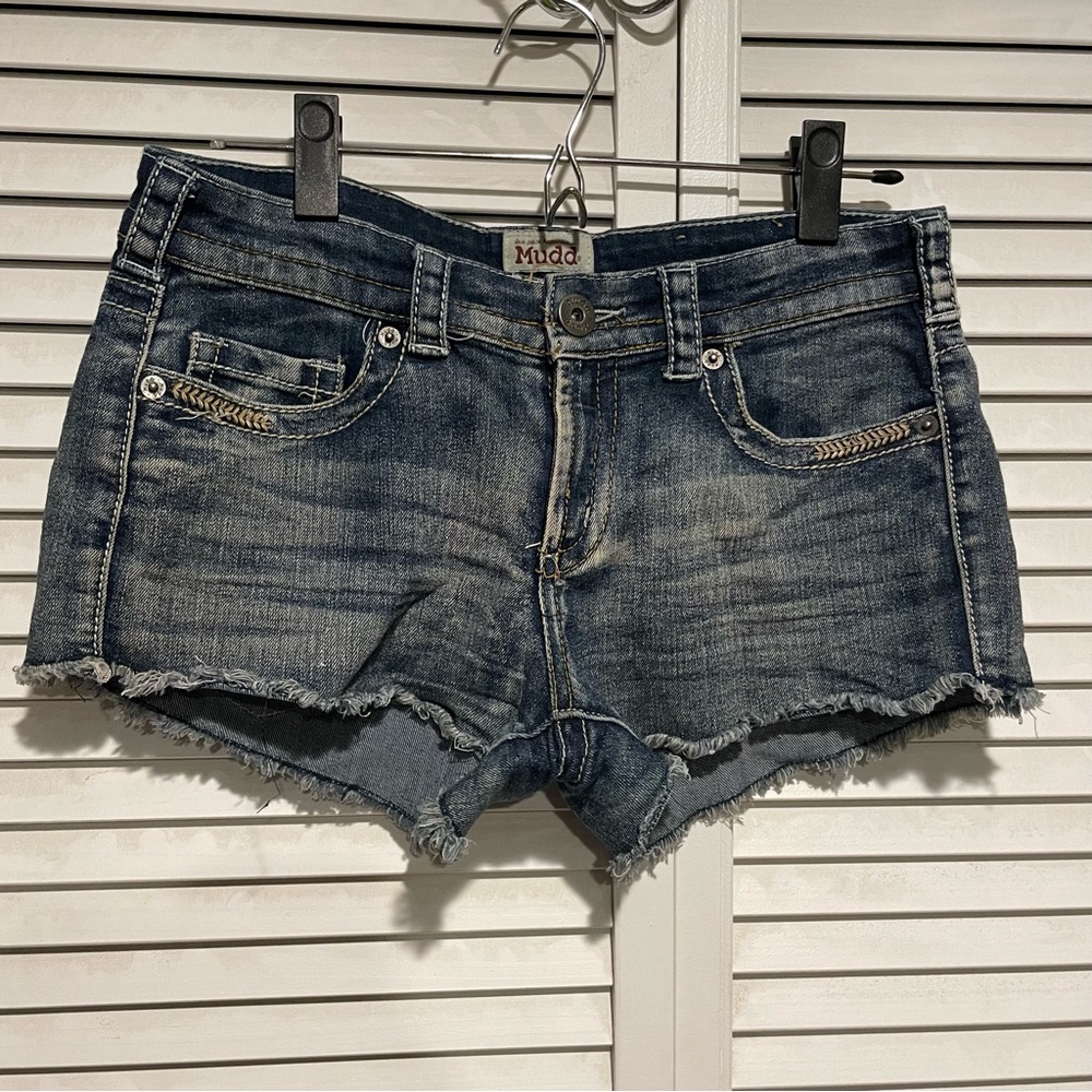 Mudd Denim Cutoff Shorts